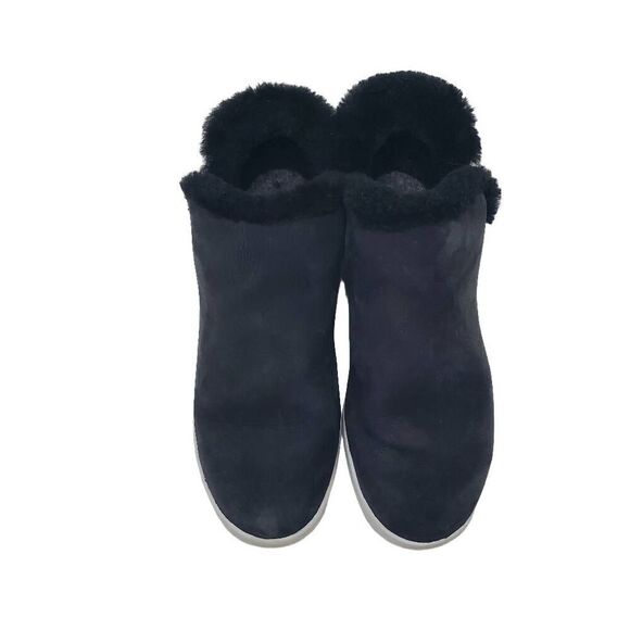 OluKai Women's 20427-OXDW Black Shearling Lining Malua Hulu Slip On Boots 7 - Picture 6 of 6